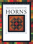 Trios and Quartets for Horns French Horn cover